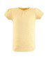 ფოტო #11 პროდუქტის Baby Girls Short Sleeve T-Shirts, Fall Botanical