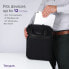 Фото #10 товара Чехол Targus Vertical Slipcase Secure Business Professional для ноутбука 12 Inch, черный (TSS912)