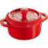 Фото #2 товара Staub Gift Giving 200 ML 4 Szt Czerwone Kokilki Naczynia DO Zapiekania Ceramiczne