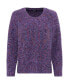 ფოტო #3 პროდუქტის Women's Long Sleeve Boucle Yarn Sweater