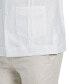 ფოტო #3 პროდუქტის Men's 100% Linen Short Sleeve 4 Pocket Guayabera Shirt