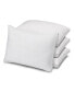 Фото #8 товара Gussetted Soft Plush Down Alternative Stomach Sleeper Pillow, King - Set of 4