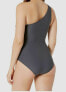 Фото #2 товара Michael Michael Kors Women's 182672 Iconic Solids One-Piece Swimsuit Size 6