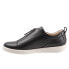 Фото #4 товара Trotters Anika T2173-001 Womens Black Leather Lifestyle Sneakers Shoes 9.5