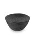 Faux Real Blackened Wood Cereal Bowl, 6" Set of 6