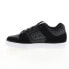 Фото #10 товара DC Pure 300660-BDS Mens Black Nubuck Lace Up Skate Inspired Sneakers Shoes
