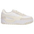 Фото #1 товара Puma Cali Dream Tweak Platform Womens Off White, White Sneakers Casual Shoes 38