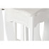 Set of 2 tables Home ESPRIT White MDF Wood 30 x 30 x 76,5 cm