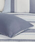 Фото #5 товара CLOSEOUT! Allegany 3 Piece Jacquard Duvet Cover Set, King/California King