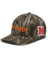 Фото #2 товара Men's Mossy Oak Camo Nebraska Huskers Bottomland Flex Hat