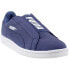 Фото #2 товара Puma Smash Denim Slip On Mens Size 5.5 M Sneakers Casual Shoes 367809-01