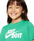 Фото #3 товара Футболка для малышей Nike Big Kids Sportswear Graphic