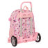 School Rucksack with Wheels Na!Na!Na! Surprise Fabulous Pink 33 x 42 x 14 cm