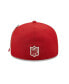 Фото #2 товара Men's x Alpha Industries Cardinal Arizona Cardinals Alpha 59FIFTY Fitted Hat