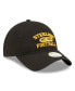 Фото #3 товара Women's Black Pittsburgh Steelers Formed 9Twenty Adjustable Hat