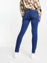 Noisy May Allie low rise skinny jeans in medium blue