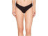 Фото #1 товара Commando Women's 246613 Cotton Low Rise Thong Black Underwear Size M/L