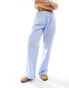 Cotton On boxer style pyjama trousers in blue stripe