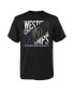 ფოტო #2 პროდუქტის Big Boys and Girls Black Vegas Golden Knights 2023 Western Conference Champions T-shirt