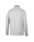 Фото #1 товара Men's Heathered Gray, Green Michigan State Spartans Country Club Windshirt Quarter-Zip Jacket
