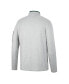 ფოტო #1 პროდუქტის Men's Heathered Gray, Green Michigan State Spartans Country Club Windshirt Quarter-Zip Jacket