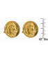 Фото #2 товара Запонки мужские American Coin Treasures в стиле золотого 1913 годаBuffalo Nickel Bezel