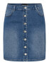 Фото #1 товара Джинсовая юбка pieces PCPEGGY 17126258 среднего синего цвета
