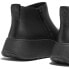 ფოტო #4 პროდუქტის FITFLOP F-Mode Leather Flatform Zip Ankle Boots