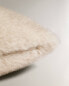 Faux fur cushion cover