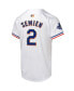 ფოტო #1 პროდუქტის Big Boys and Girls Marcus Semien White Texas Rangers 2024 Gold Collection Limited Player Jersey