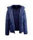 ფოტო #5 პროდუქტის Spire By Galaxy Men's Heavyweight Presidential Tech Jacket with Detachable Hood