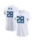 Фото #1 товара Women's Jonathan Taylor White Indianapolis Colts Player Name Number T-shirt