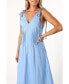 ფოტო #6 პროდუქტის Women's Lainey Tie Maxi Dress