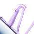 Фото #2 товара 3w1 Kabel zwijany Colorful Series USB-A do USB-C / iPhone Lightning / microUSB 1m fioletowy