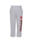 ფოტო #2 პროდუქტის Toddler Boys and Girls Heather Gray, Scarlet Nebraska Huskers Playmaker Pullover Hoodie and Pants Set