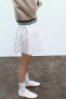 Фото #9 товара Двухслойная объемная мини-юбка ZARA
