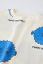 Фото #5 товара Комплект из шортов-джоггеров и футболки с принтом «рыба фугу» ZARA