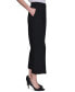 ფოტო #3 პროდუქტის Women's Mid-Rise Cropped Wide-Leg Pants