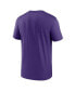 Men's Purple LSU Tigers Primetime Legend Icon Performance T-Shirt