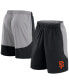 Фото #1 товара Men's Black/Gray San Francisco Giants Go Hard Shorts