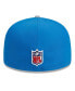 Фото #4 товара Men's Cream, Blue Detroit Lions 2023 Sideline Historic 59FIFTY Fitted Hat