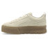 Фото #3 товара Puma Mayze Platform Womens Beige Sneakers Casual Shoes 38078406