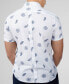 ფოტო #4 პროდუქტის Men's Floral Print Short Sleeve Shirt