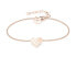 Фото #1 товара Decent Logomania Heart Bronze Bracelet TJ-0530-B-20