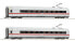 Фото #1 товара Roco 2 piece set intermediate coaches ICE 3 class 407 (Set 1) - DB AG - 14 yr(s) - Grey - Red - White - 2 pc(s)
