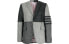 THOM BROWNE FW21 经典四条纹羊毛西装外套 男款 灰色 开学季 / Куртка THOM BROWNE FW21 MJC331T-03793-055