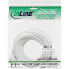 Фото #1 товара InLine Power extension cable - white - 10m