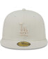 ფოტო #3 პროდუქტის Men's Khaki Los Angeles Dodgers Tonal 59FIFTY Fitted Hat