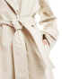 Vero Moda premium belted trench coat in sand