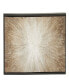 Фото #1 товара Canvas Radial Starburst Framed Wall Art with Black Frame, 71" x 1" x 20"